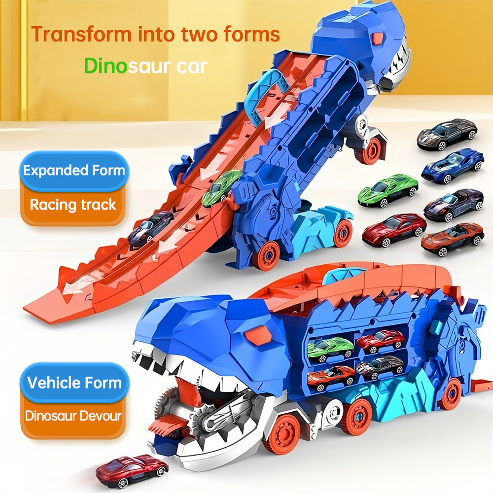 🚗Transport Dinosaur Truck with Foldable Sliding