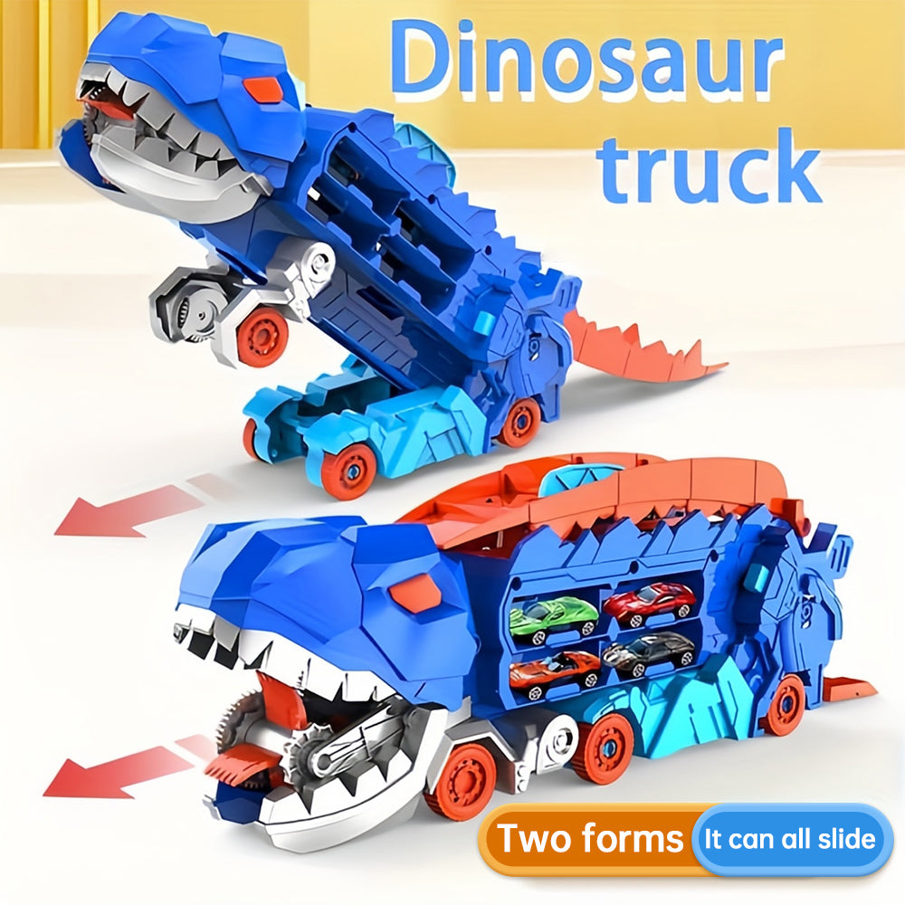 🚗Transport Dinosaur Truck with Foldable Sliding