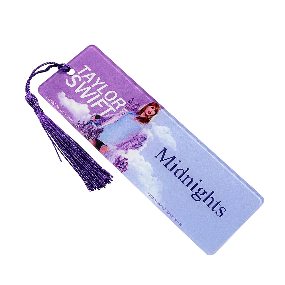 ✨ Taylor Swift Acrylic Tassel Bookmark 📚🎵