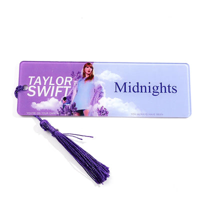 ✨ Taylor Swift Acrylic Tassel Bookmark 📚🎵