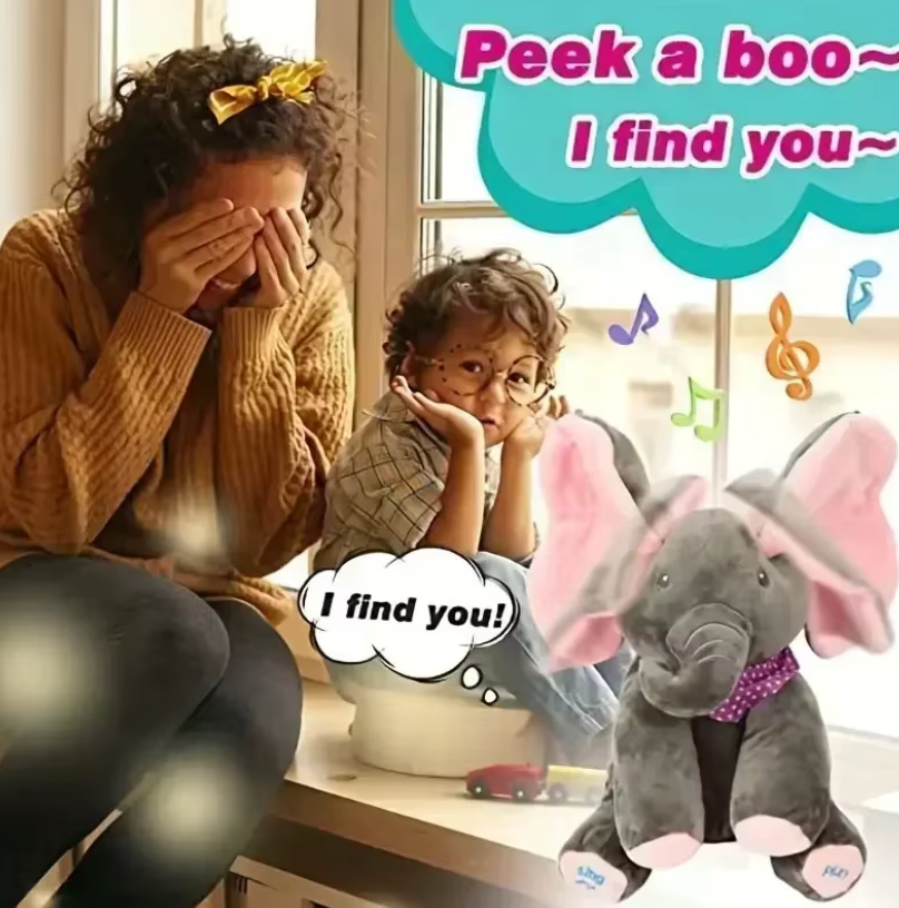 Peek a boo Talking Elephant