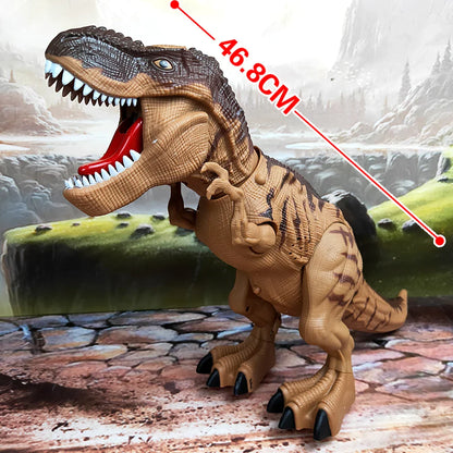 [BEST-SELLER ] Walking T-Rex Toy with LED Projector & Eggs